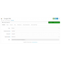 Модуль XML выгрузки товаров в  Google Merchant Center для Opencart 2x [OCMOD]