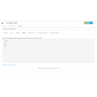Модуль XML выгрузки товаров в  Google Merchant Center для Opencart 2x [OCMOD]